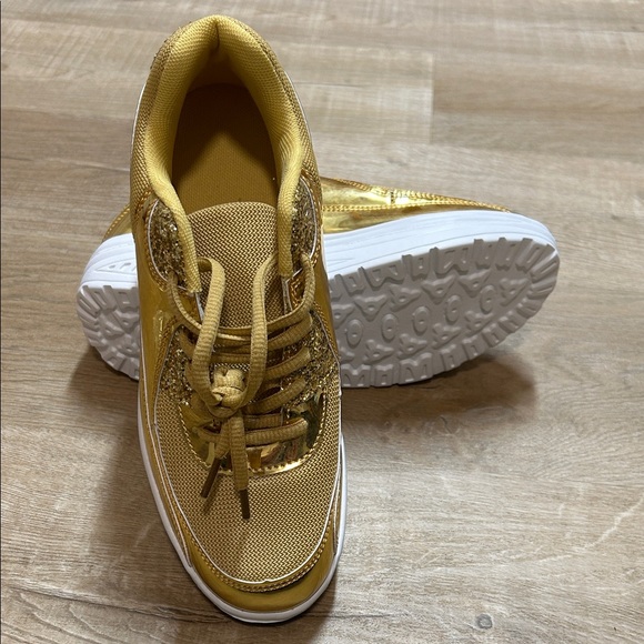 Gold and Yellow Sneakers - Picture 5 of 9
